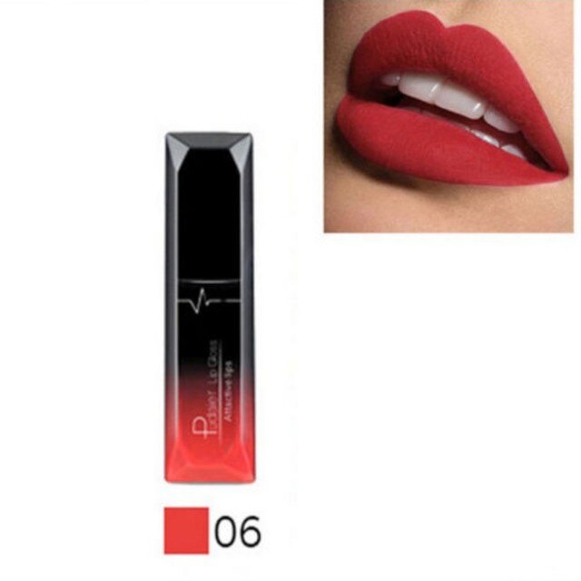 Matte liquid waterproof lipsticks.