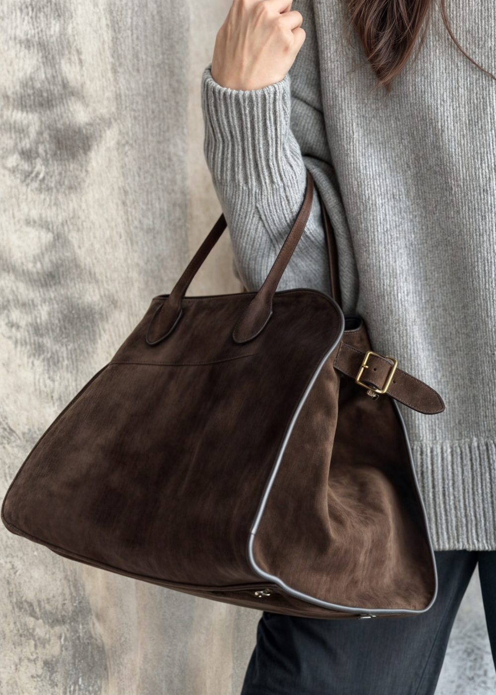 Aurora | Suede Shoulder Bag BB