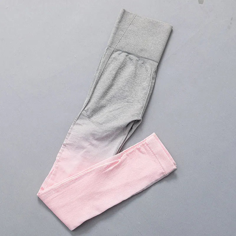 Women Suit Yoga Set Female Clothing Sportswear Sport Outfit For Woman Long Sleeve Top Workout Clothes Gym Leggings Fitness Suits