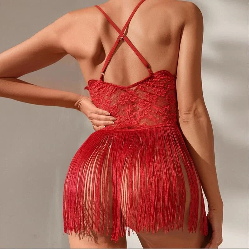 Hot nightgown for women see through sleepwear sexy pajamas floral mesh nightgowns outfit sexy lace nightgown lingerie