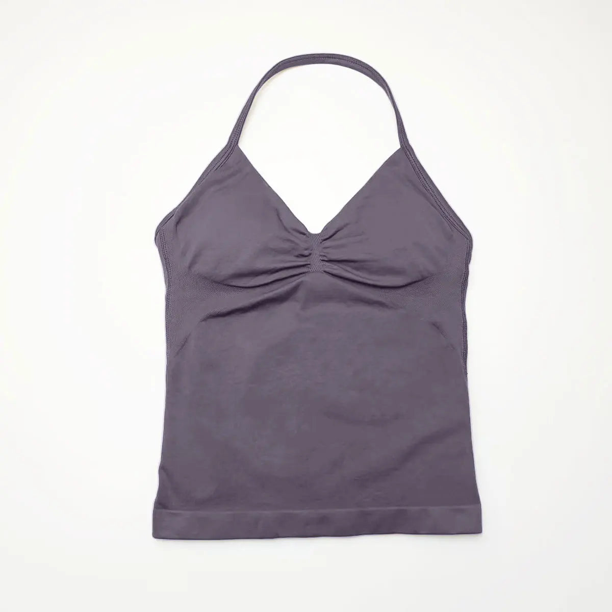 Sports Yoga Vest Women's Fitness Tank Top Gym Beautiful Open Back Bra Running Workout HalterLAGEN Impact Longline