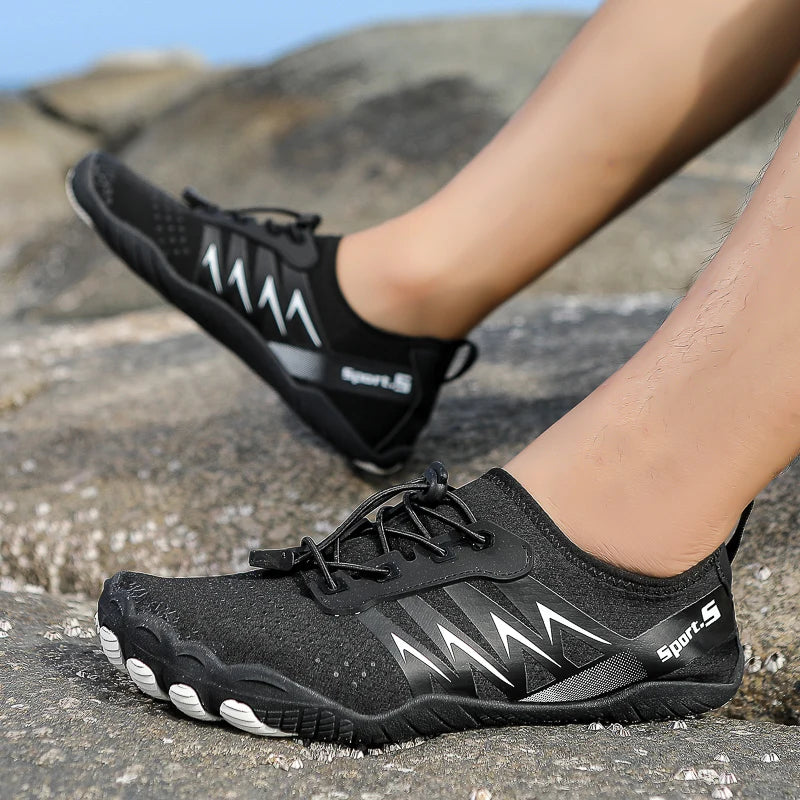 Quick-Drying Beach Water Shoes Unisex Swimming Aqua Slippers Seaside Barefoot Surfing Upstream Sneakers Women