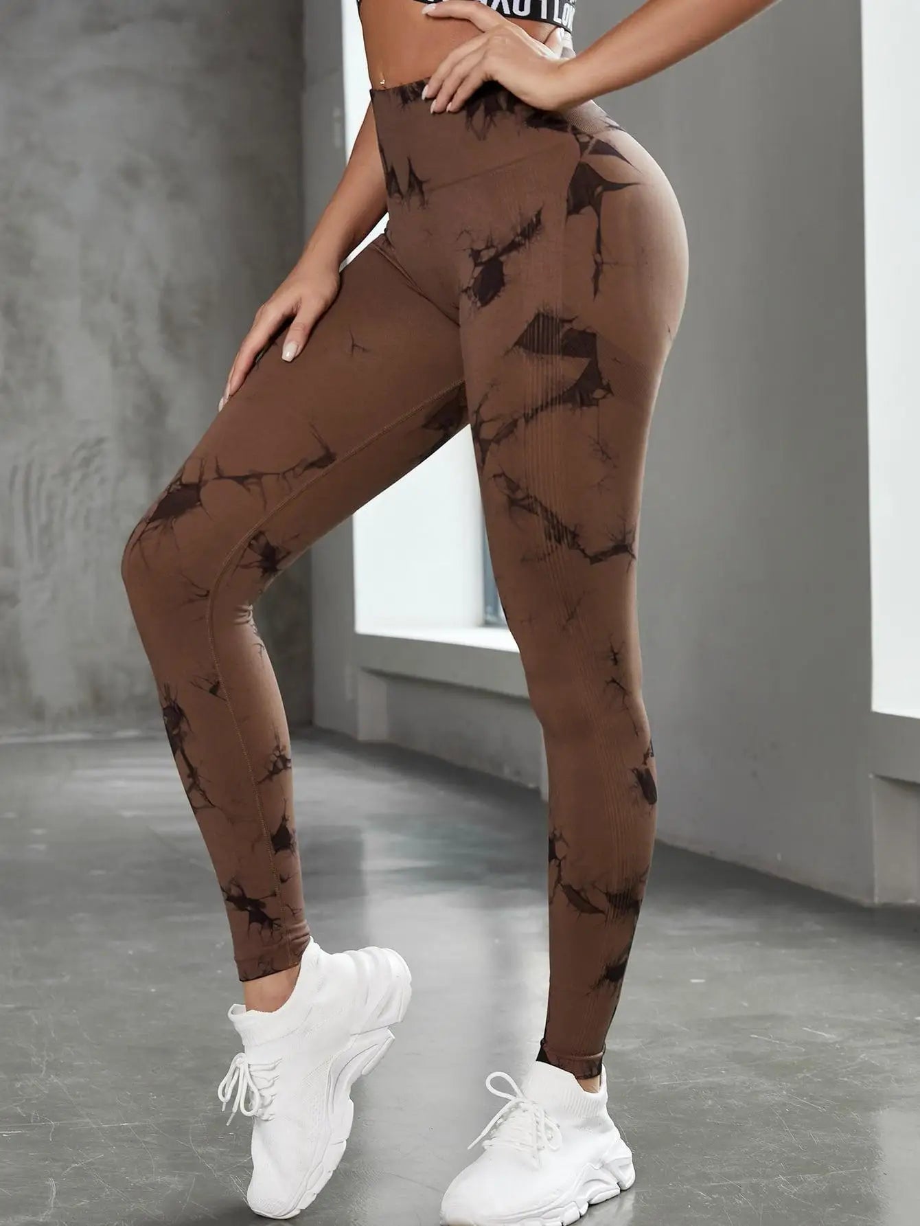 Sexy Women Gym Yoga Leggings High Waist Push Up Legging Seamless Fitness Workout Leggins Sports Tights Running Pants