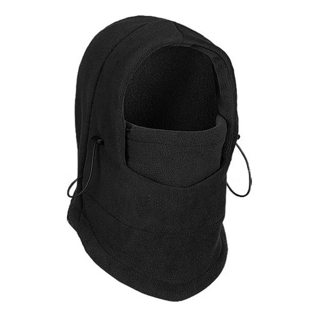 Plush Fleece Balaclava Hat Winter Ski Windproof Cap Thicken Warm Outdoor Cycling Caps for Men Women Hood Beanie