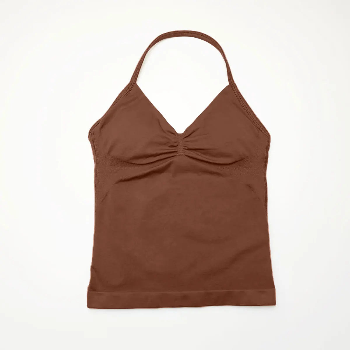 Sports Yoga Vest Women's Fitness Tank Top Gym Beautiful Open Back Bra Running Workout HalterLAGEN Impact Longline
