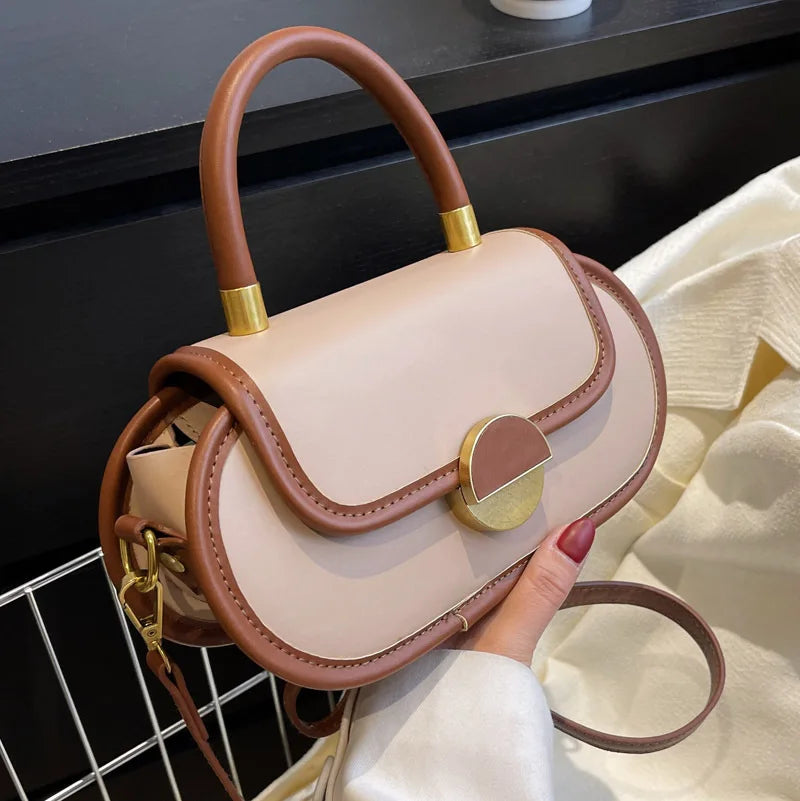 Fashion Blue Oval Tote Bag 2022 Fashion New High Quality PU Leather Women Designer Handbag Portable Shoulder Messenger Bag
