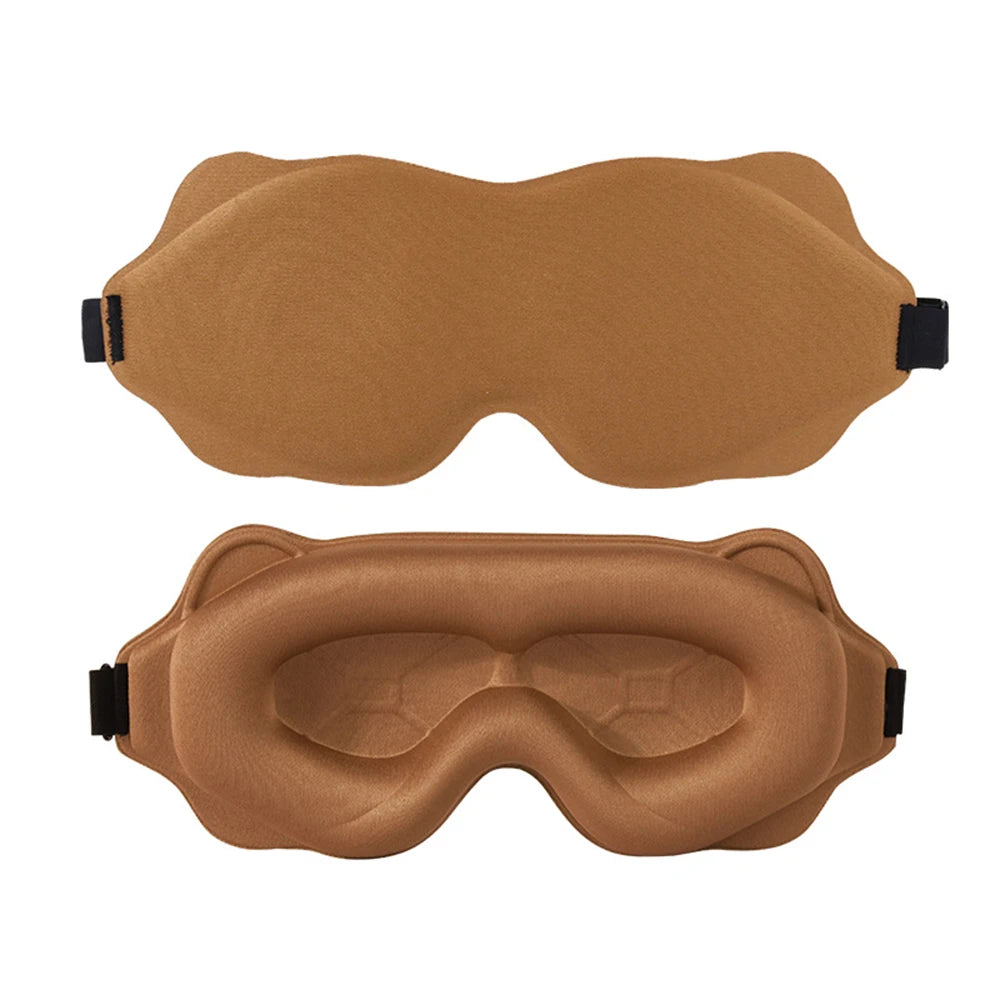 3D Sleeping Mask Blocking Light Sleep Mask For Eyes Soft Sleeping Aid Eye Mask.