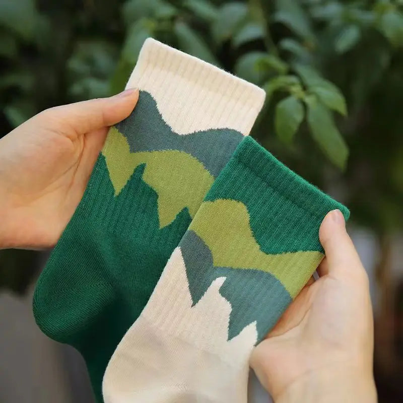 4 Pairs Of Fashionable And Soft AB Socks, Comfortable And Breathable And Women's Socks, Suitable For Running And Fitness