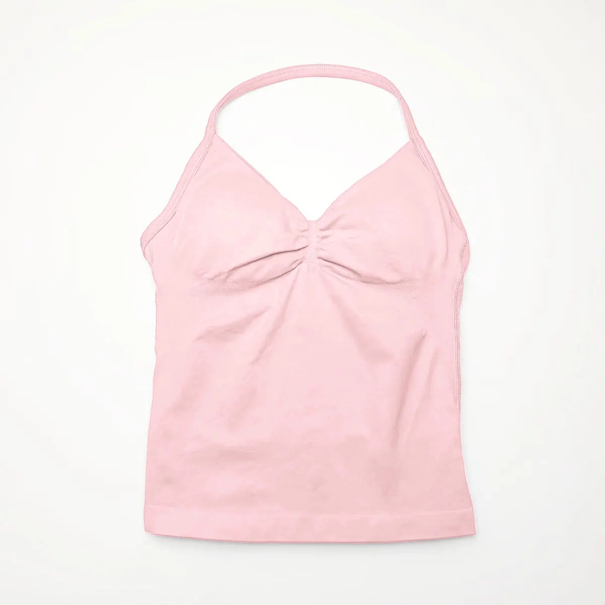 Sports Yoga Vest Women's Fitness Tank Top Gym Beautiful Open Back Bra Running Workout HalterLAGEN Impact Longline