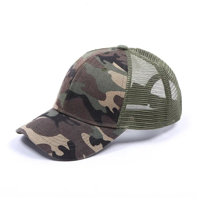 High Ponytail Baseball Cap for Women Spring Summer Sun Hat Running Snapback Hat Messy High Bun Women's Caps Female