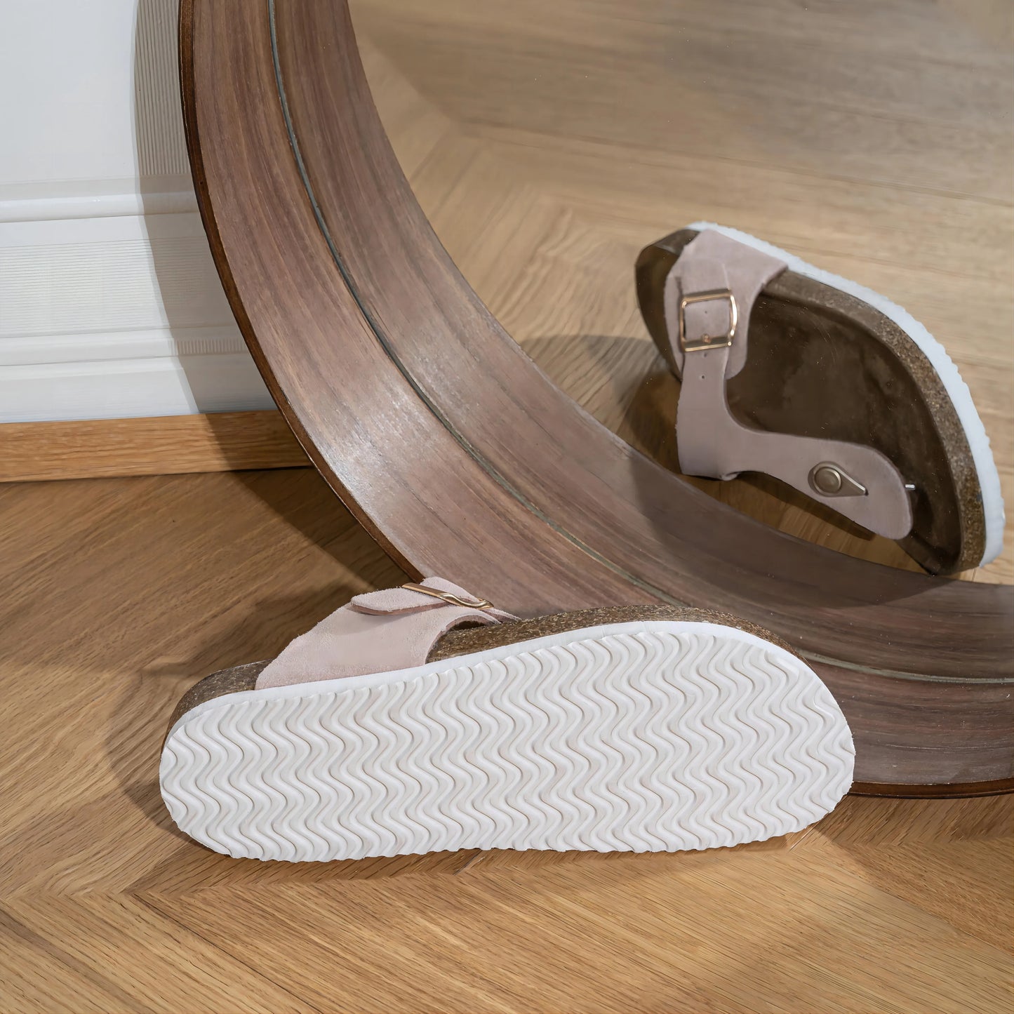 Women New Sandals, Leather, Summer Flip-flops.