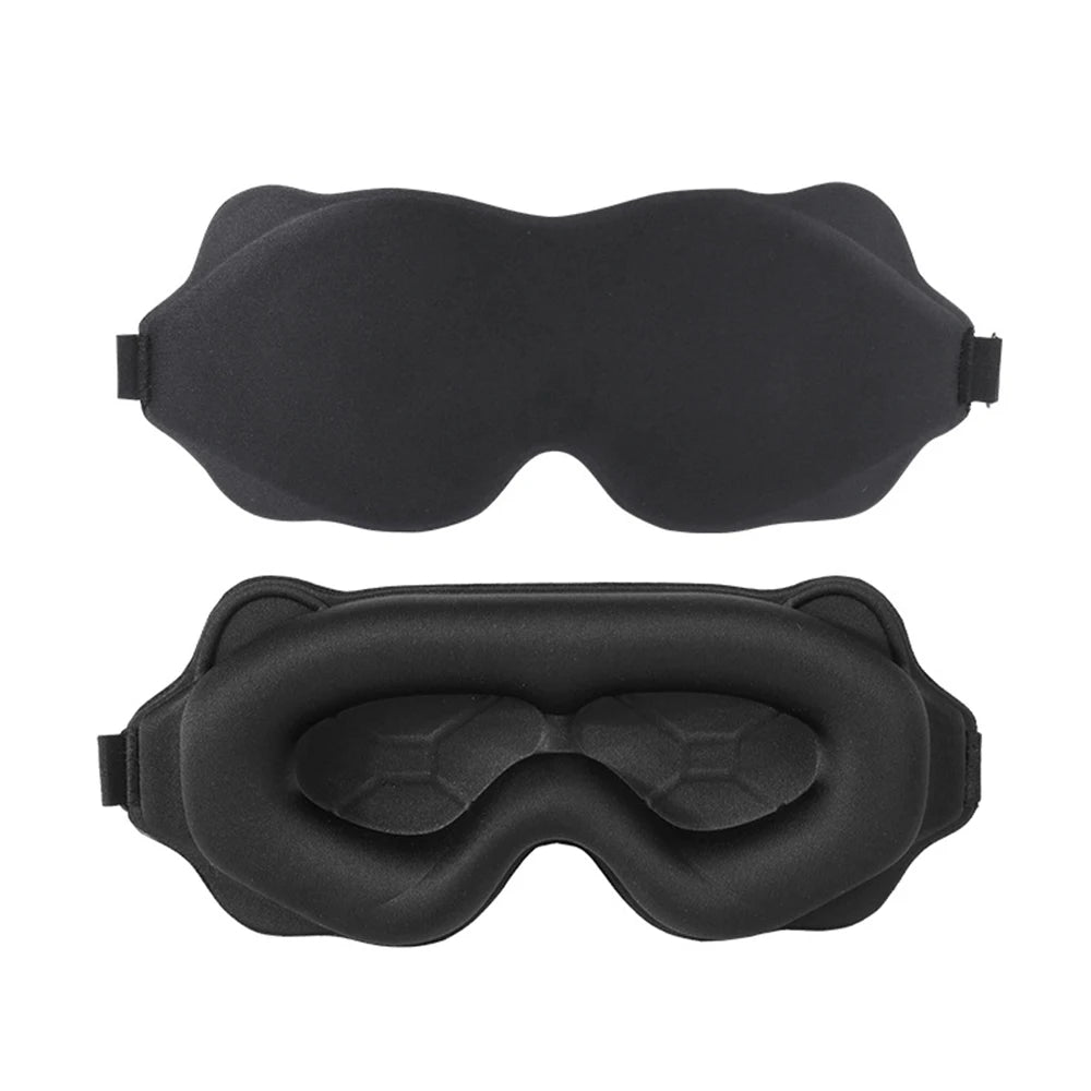 3D Sleeping Mask Blocking Light Sleep Mask For Eyes Soft Sleeping Aid Eye Mask.