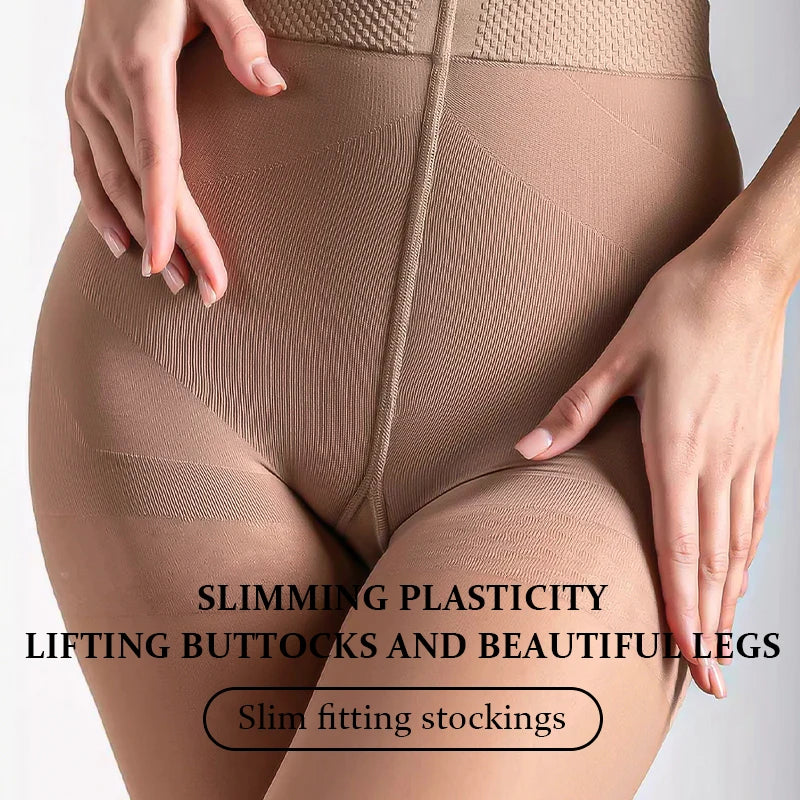 High Quality High Elastic Black Sexy Sheer Stockings for Women Tuck Your Buttocks
