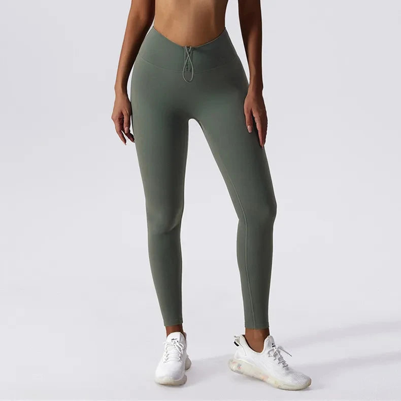 Yoga Set 2 Piece High Waist Leggings Sports Bra Women Tracksuit.