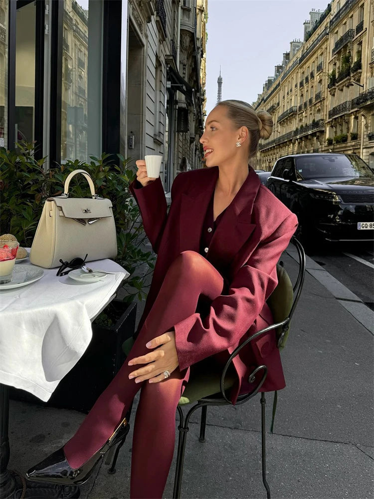 Women Bodycon Super Elastic See Through Lace Pantyhose Autumn Sexy Slim Elegant Burgundy Tights Winter