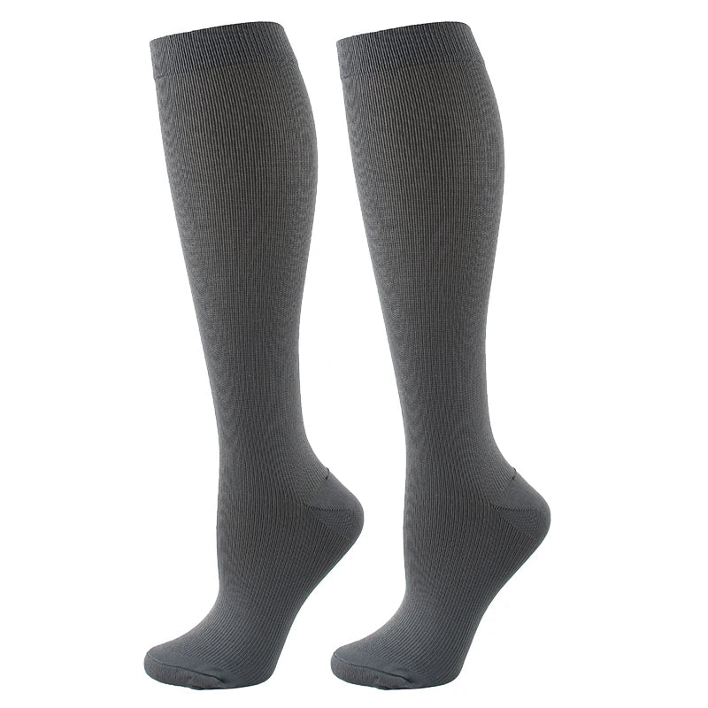 Socks Fit For Golf Rugby Running Hiking Sports For Anti Fatigue Driving Travel Flight Women Socks