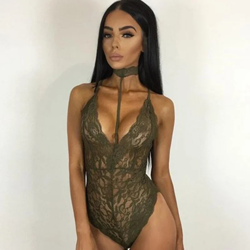 sexy lingerie woman erotic babydoll lace dress