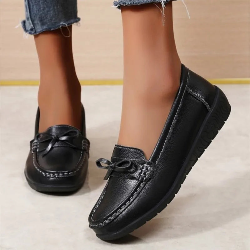 Fashion Women Flats Black Designer Shoes Breathable Shoes