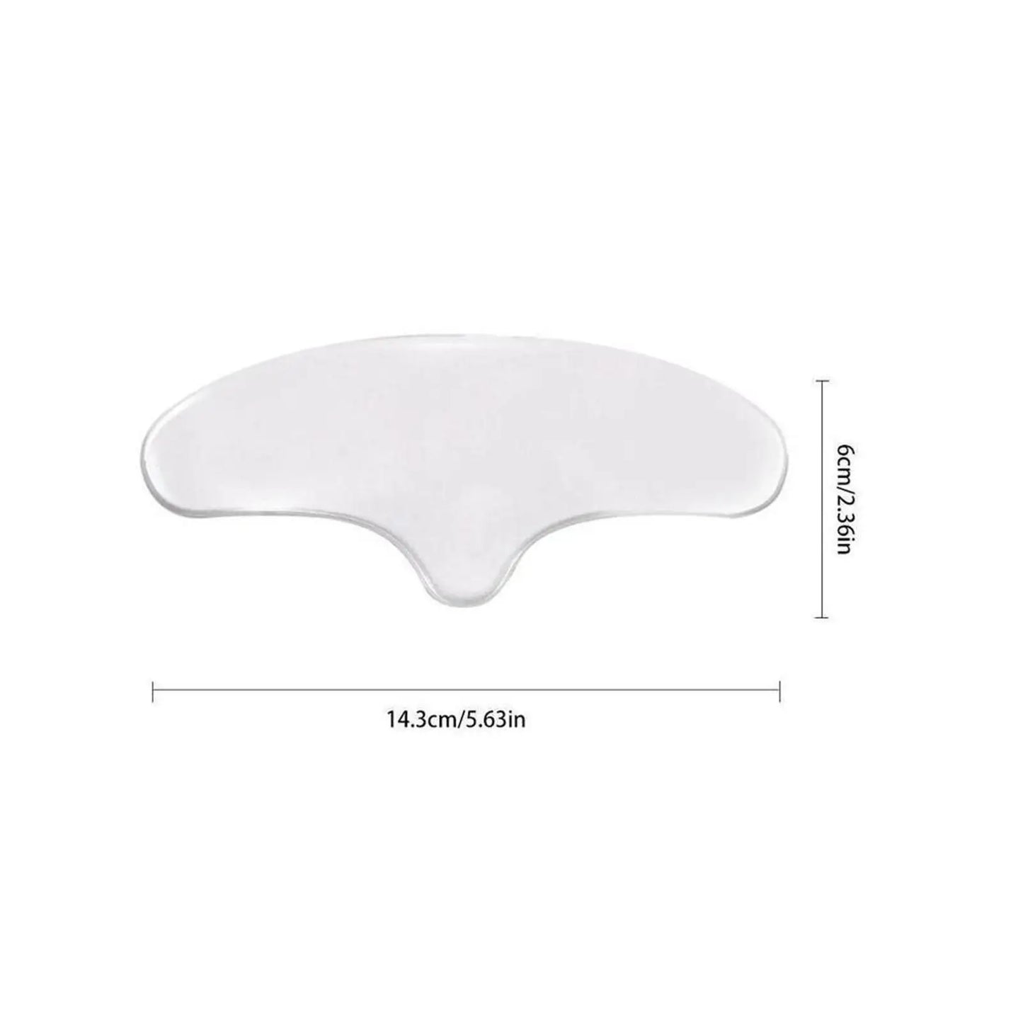 Reusable anti-wrinkle forehead patch Silicone