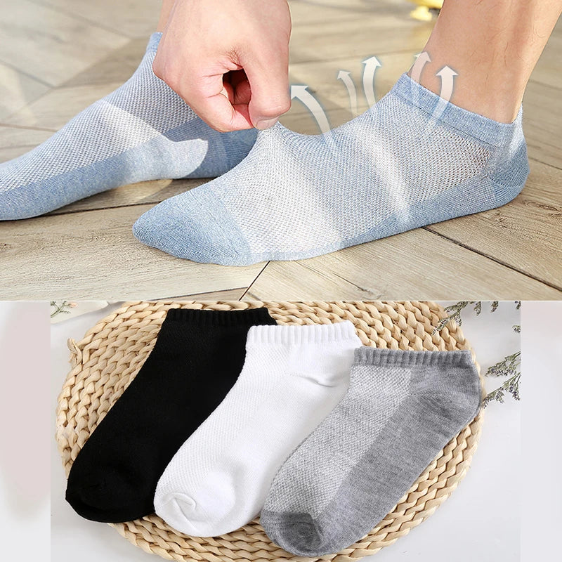 5Pair Women Cotton Sock Short Low Cut Spring Summer Autunm Casual Lady Girl Solid Color Comfortable Ankle Short Socks