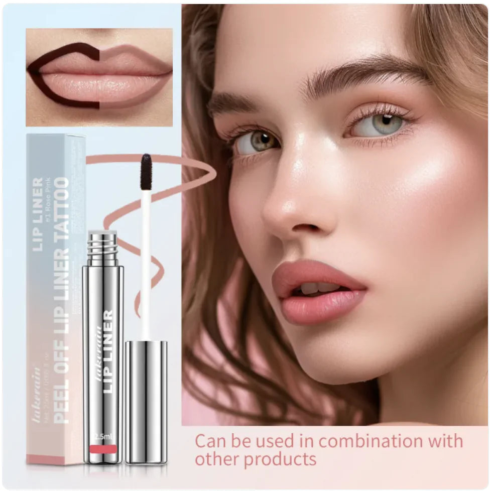 Matte finish smudge-free lipstick with cup hook line.