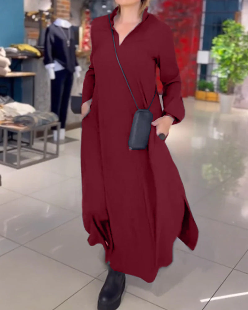 Elegant Flowy Long Dress