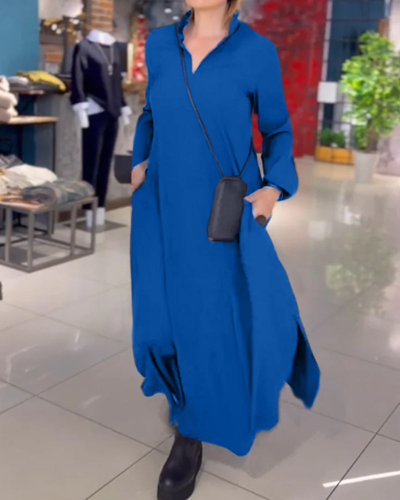 Elegant Flowy Long Dress