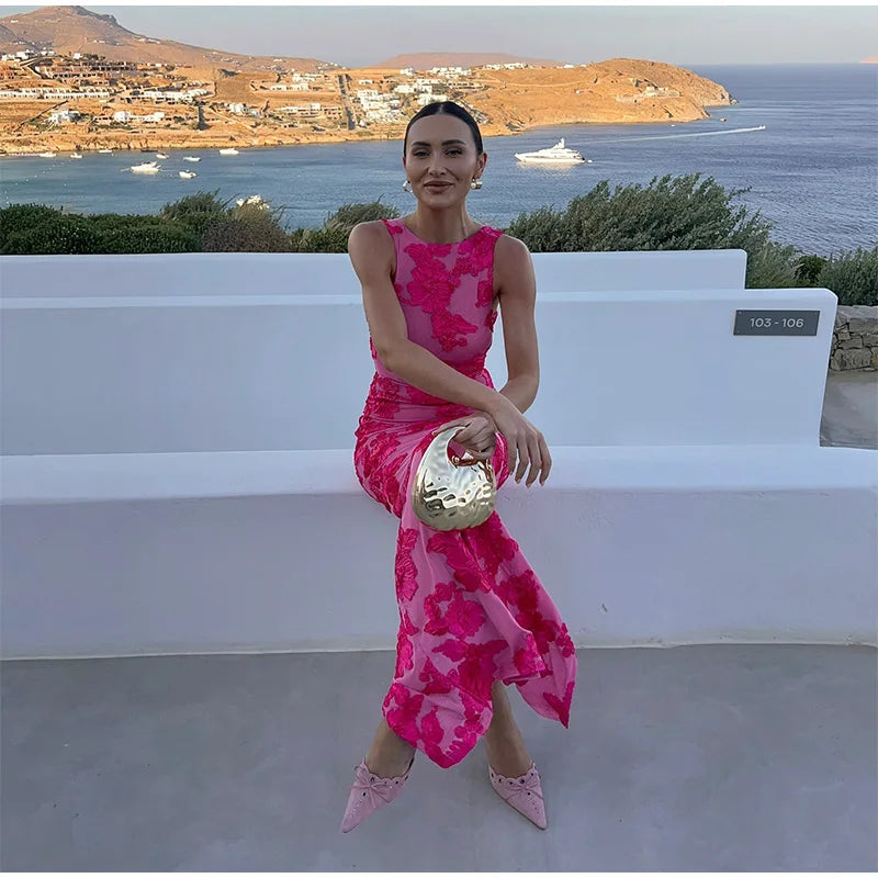 Elegant Floral Gown