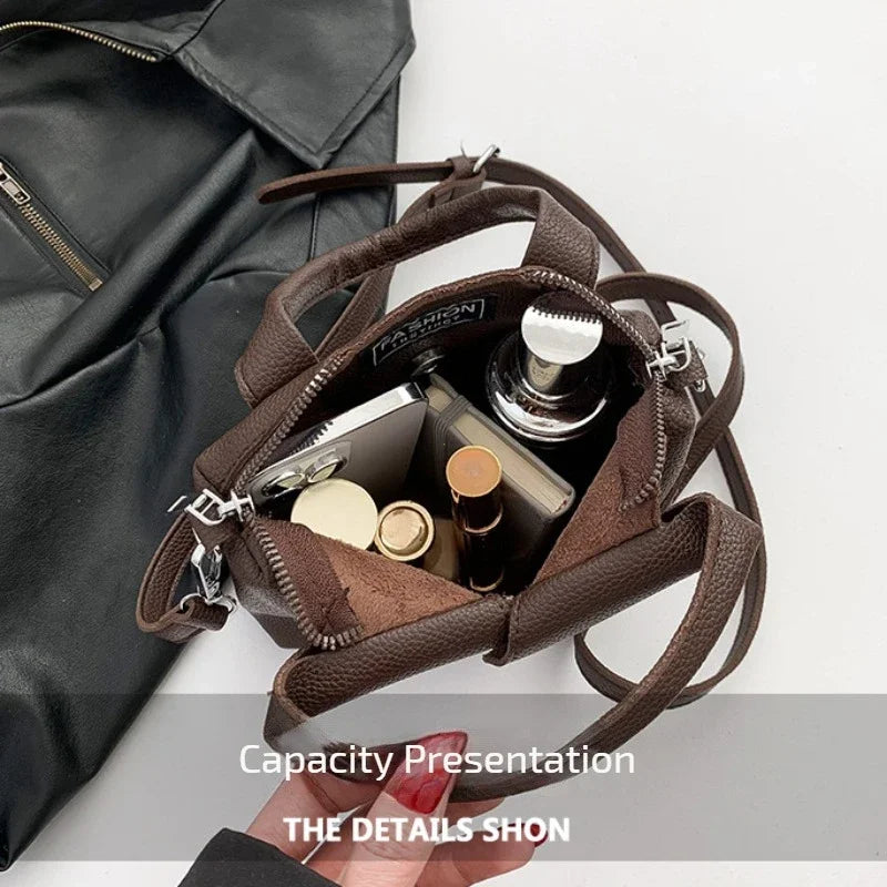 Shoulder and Crossbody Bags Zipper Unique Design High Quality Hand Bags for Women Designer Style