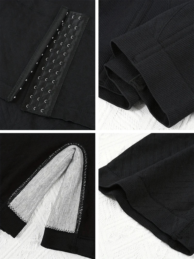 New Women Firm Tummy Control with Hook Butt Lifter Shapewear Panties High Waist Trainer Body Shaper Female Slimming Shorts