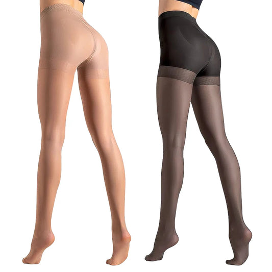 High Quality High Elastic Black Sexy Sheer Stockings for Women Tuck Your Buttocks