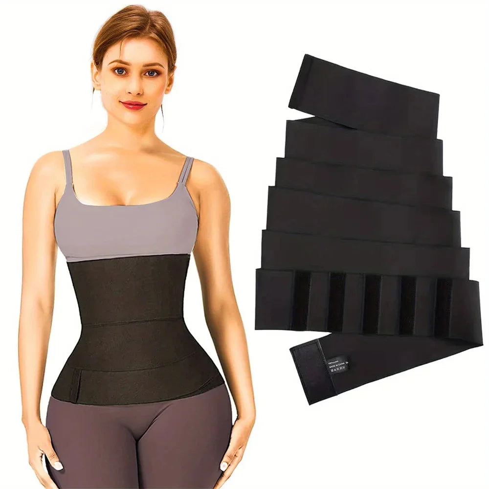 3M-6M Waist Trainer Body Shaper Sweat Slimming Belt Shapewear Women Belt Wraps sports And Fitness Abdominal Tightening Strap