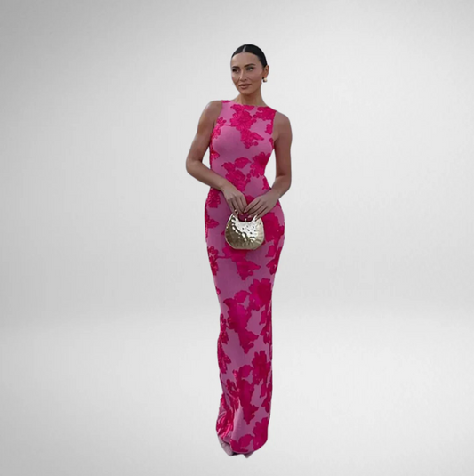 Elegant Floral Gown